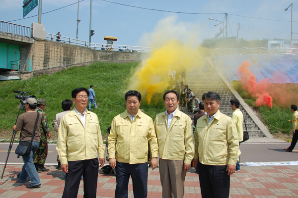 2009년 재난대응 안전한국훈련 참관 - 재난대책특별위원회