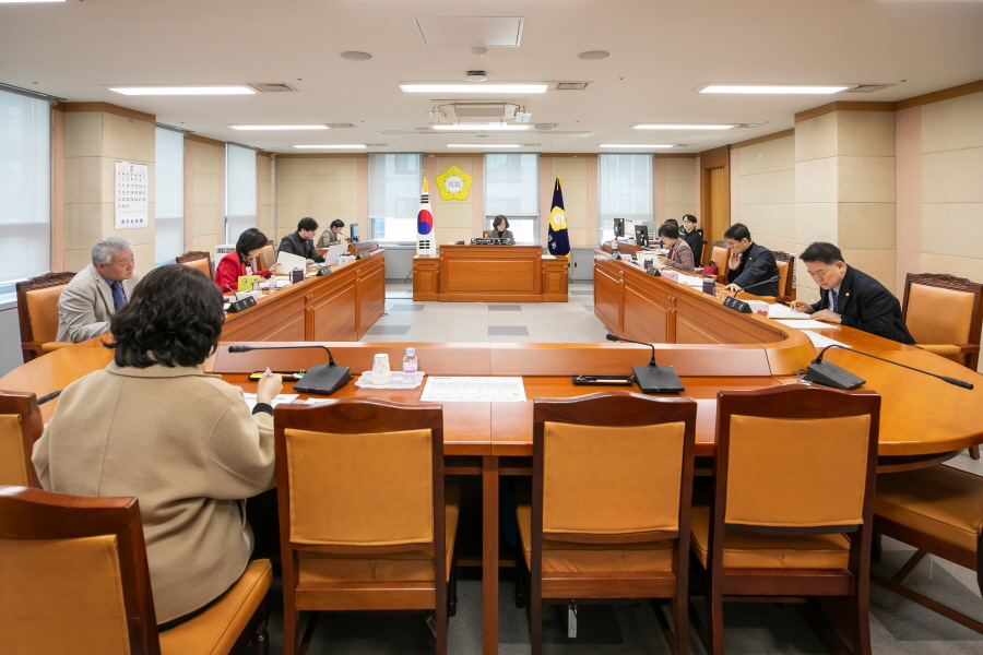 제342회 구로구의회 임시회 회기중 복지건설위원회 안건심사