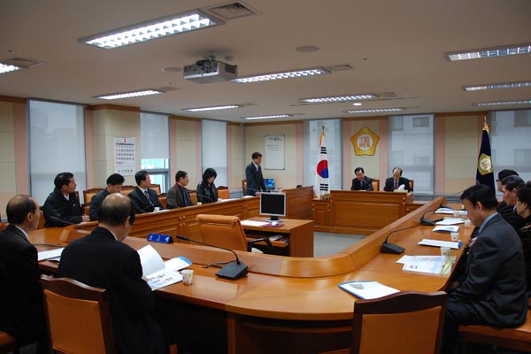 한국부동산협회 구로구지회 임원단 구로구의회 방문