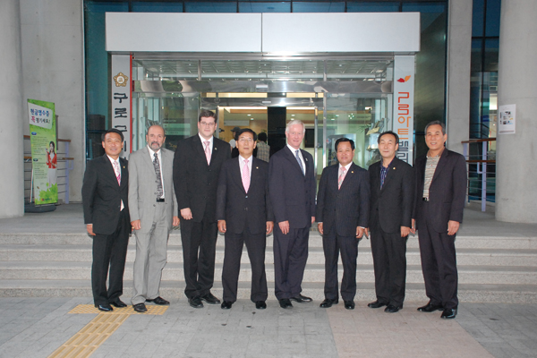 캐나다 노스밴쿠버 리챠드 윌튼 시장 방문단, 구로구의회 방문