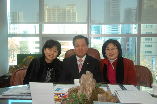 민간 및 가정어린이집 연합회장과의 대화 - 홍춘표 의장