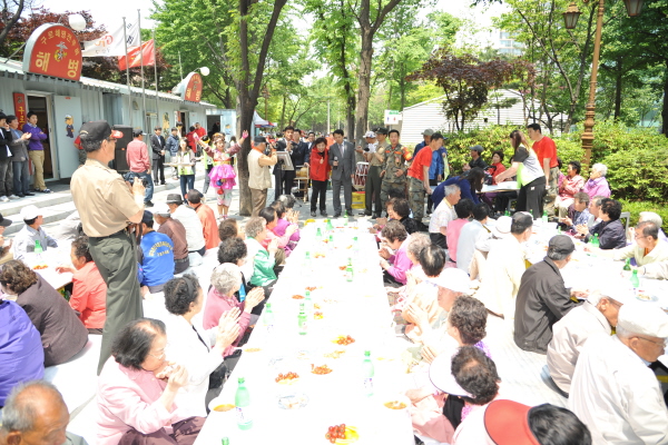 구로해병전우회 경로잔치