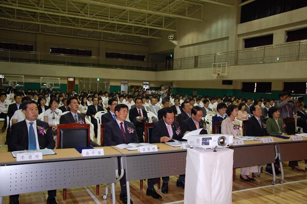 친환경 시범인증 "신도림고등학교" 개교식 