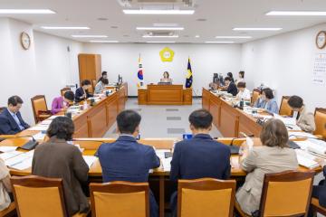 제336회 구로구의회 정례회 회기중 예산결산특별위원회 결산 승인 및 예비비 지출 종합심사