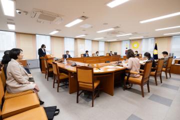 제321회 구로구의회 임시회 회기중 복지건설위원회 소관 24년 주요업무계획 보고