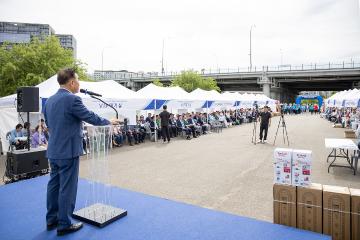 MG구로,금천구 새마을금고 파크골프대회