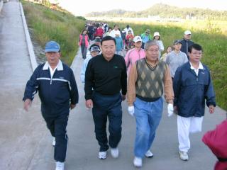 안양천 걷기대회 행사