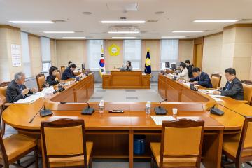 제334회 구로구의회 임시회 회기중 복지건설위원회 안건심사