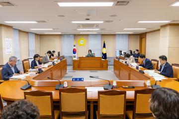 제337회 구로구의회 임시회 회기중 복지건설위원회 2025년도 제1회 추가경정예산안 예비심사